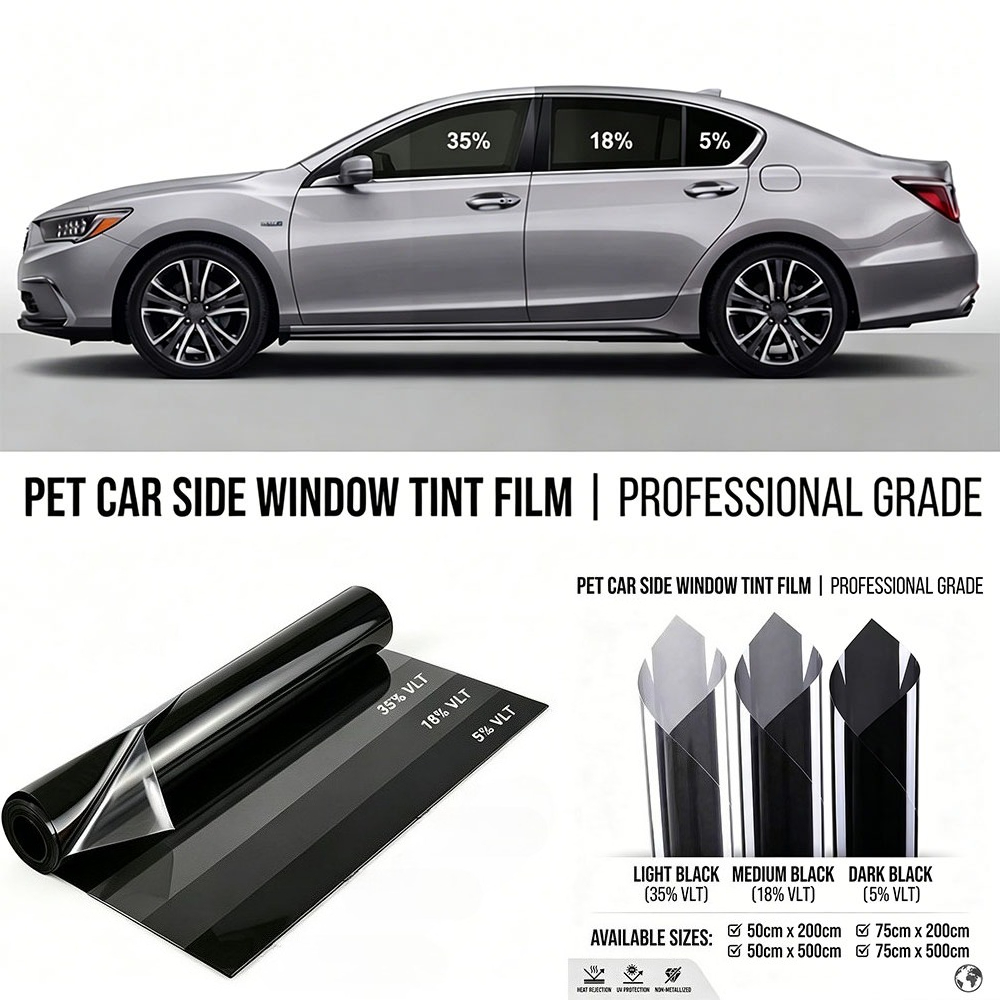 Glass Protector Auto - Пленка для тонировки автомобильных окон 2м/5м,