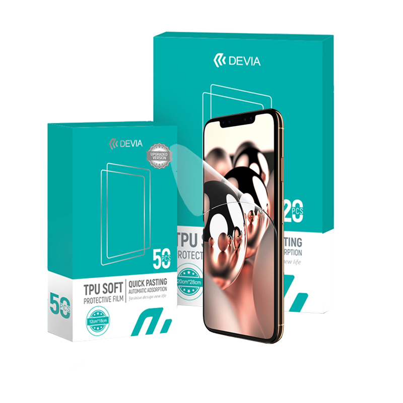 Screen Protector Cutter - Защитная пленка Devia TPU Soft HD,