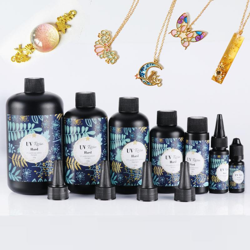 Liquid Uv Glue Kit - Быстросохнущий УФ-клей из смолы, бесцветный, прозрачный,