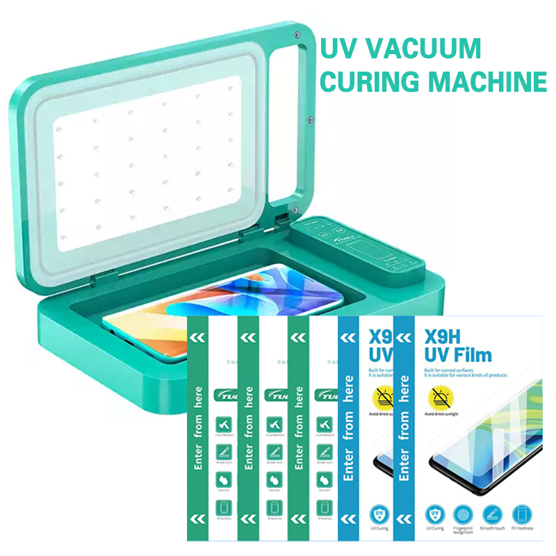 Screen Protector Cutter - TUOLI X9H УФ-отверждаемый вакуумный ламинатор для