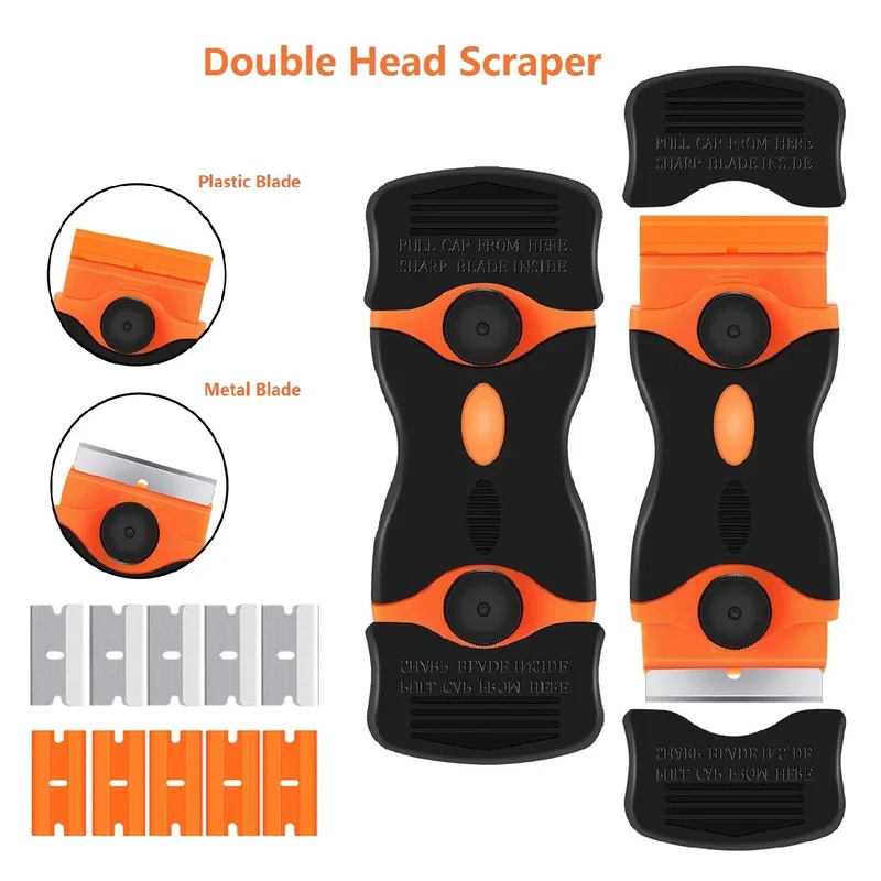 Dust Removal Sticker - Пластиковые/металлические скребки с лезвиями бритвы для