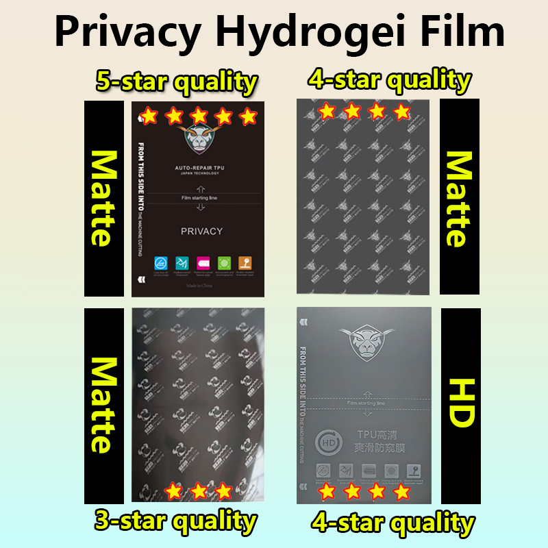 Flexible Tpu Film - 5/50 шт. матовая/прозрачная гибкая гидрогелевая пленка