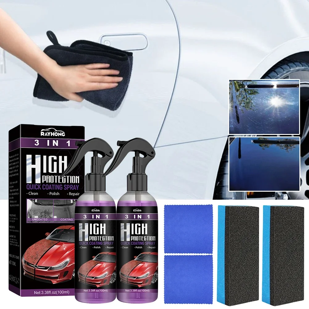 Nano Liquid Coating - 3 в 1, автомобильное керамическое нанопокрытие,