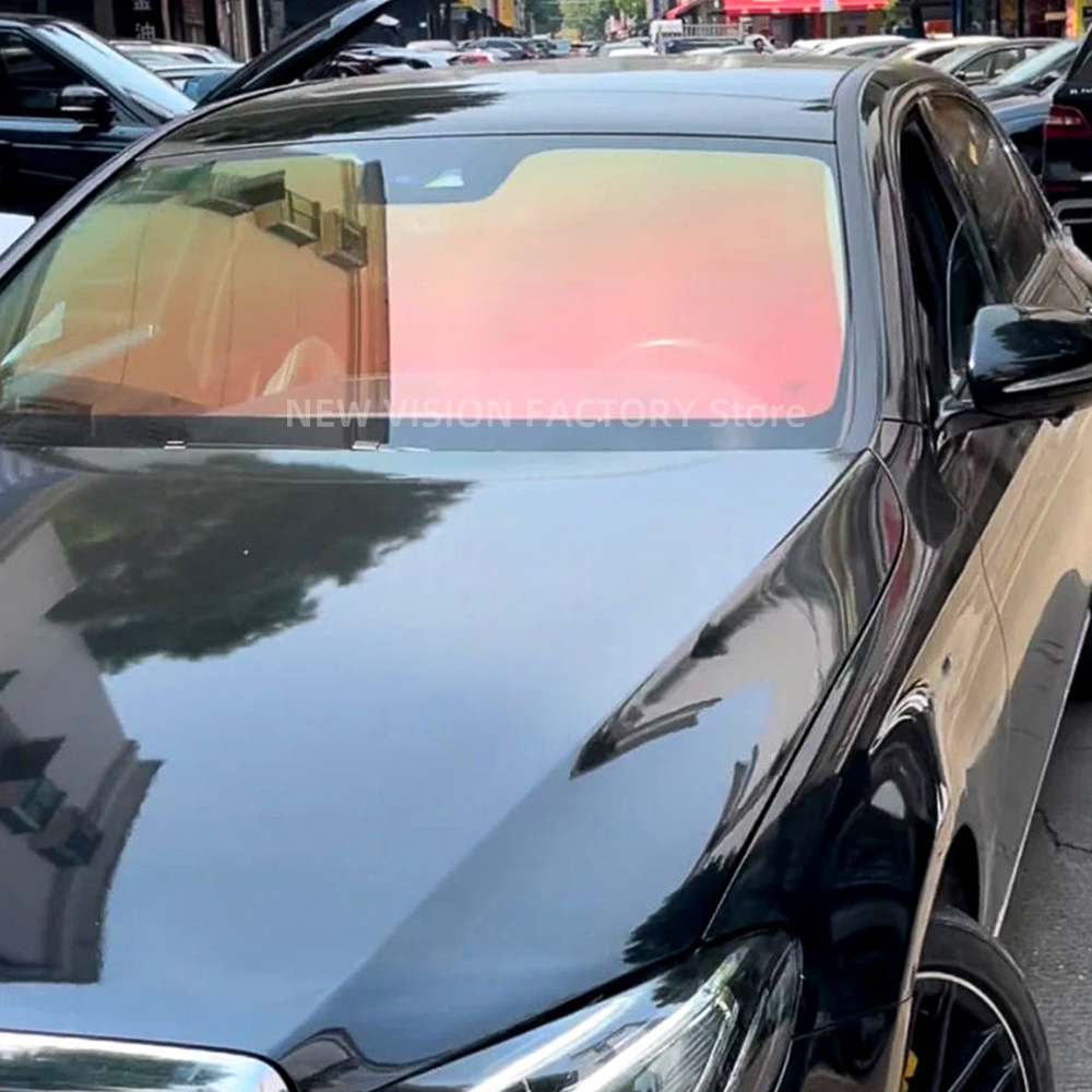 Glass Protector Auto - 1mX3m 70%VLT Aurora красный зеленый хамелеон
