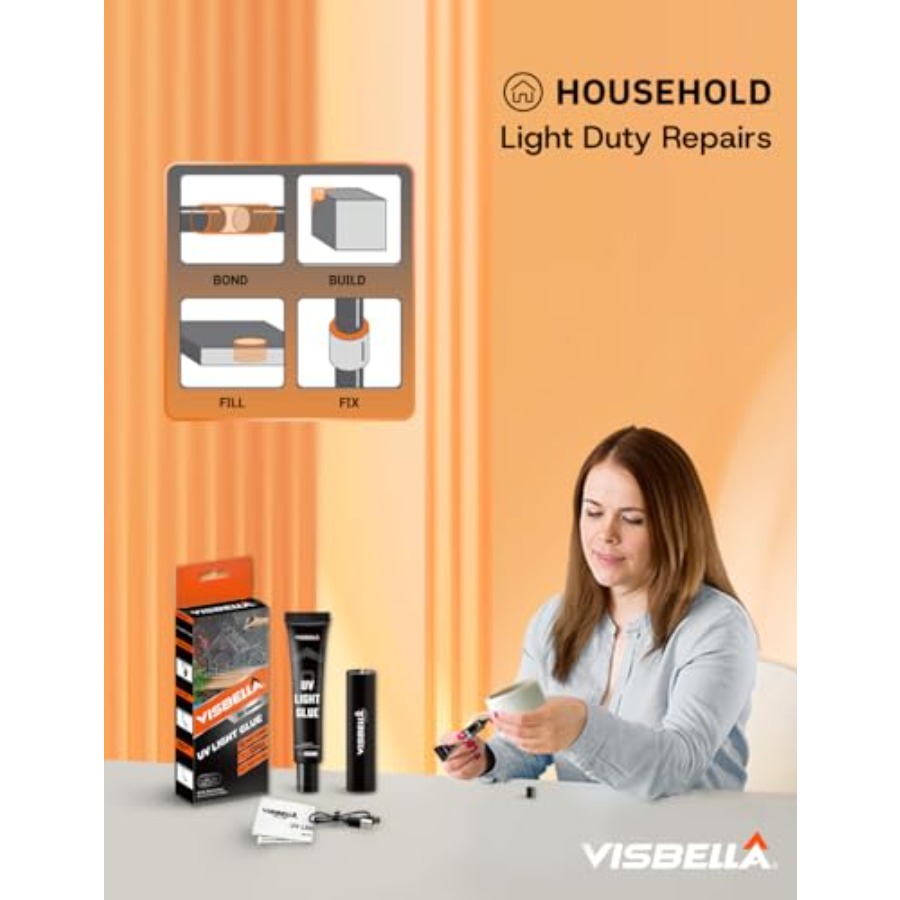 Набор УФ-клея с лампой, жидкий – обзор и цена Liquid Uv Glue Kit