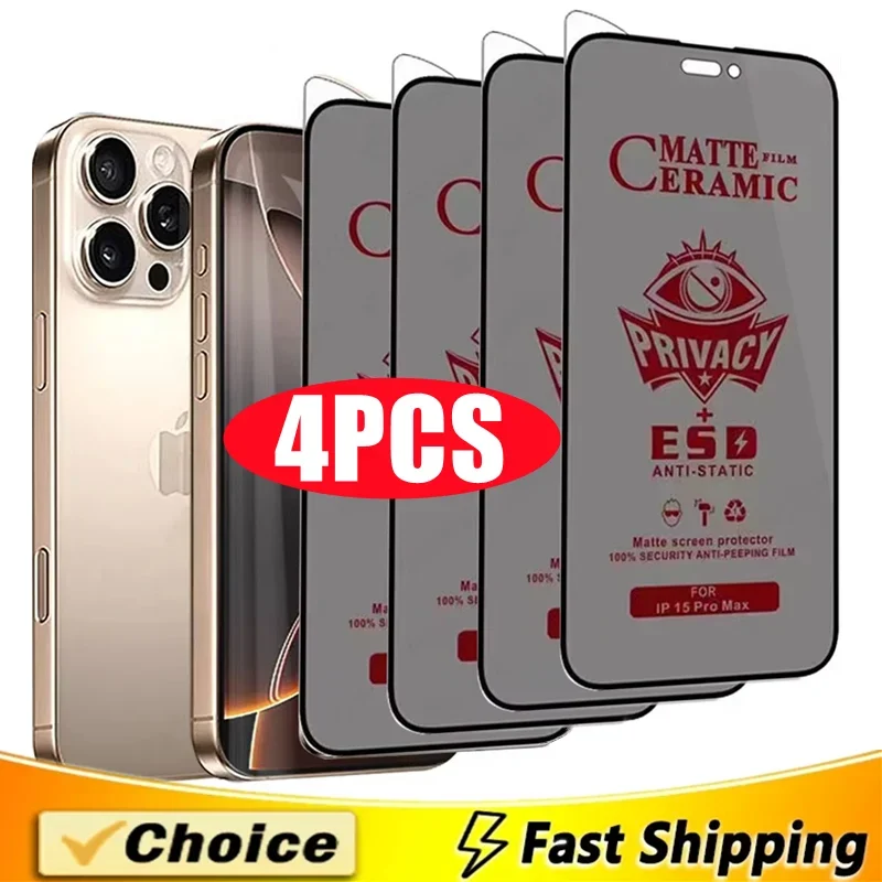 4Pcs Matte Ceramic Privacy Scr – обзор и цена Matte Anti Glare Screen