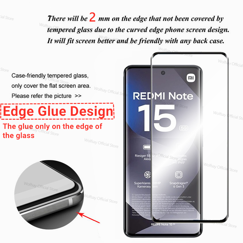 2/4 шт. 3D стекло с изогнутыми – обзор и цена Curved Edge Screen