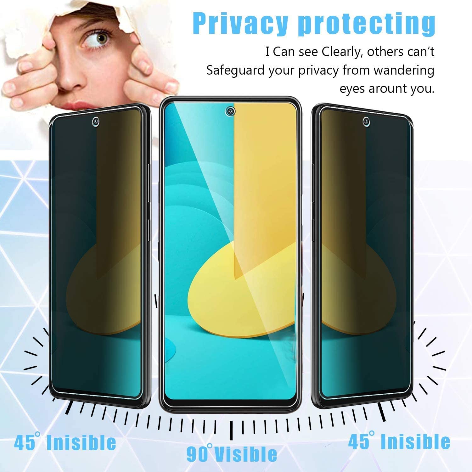 2 упаковки защитной пленки из  – обзор и цена Privacy Filter 2Pack