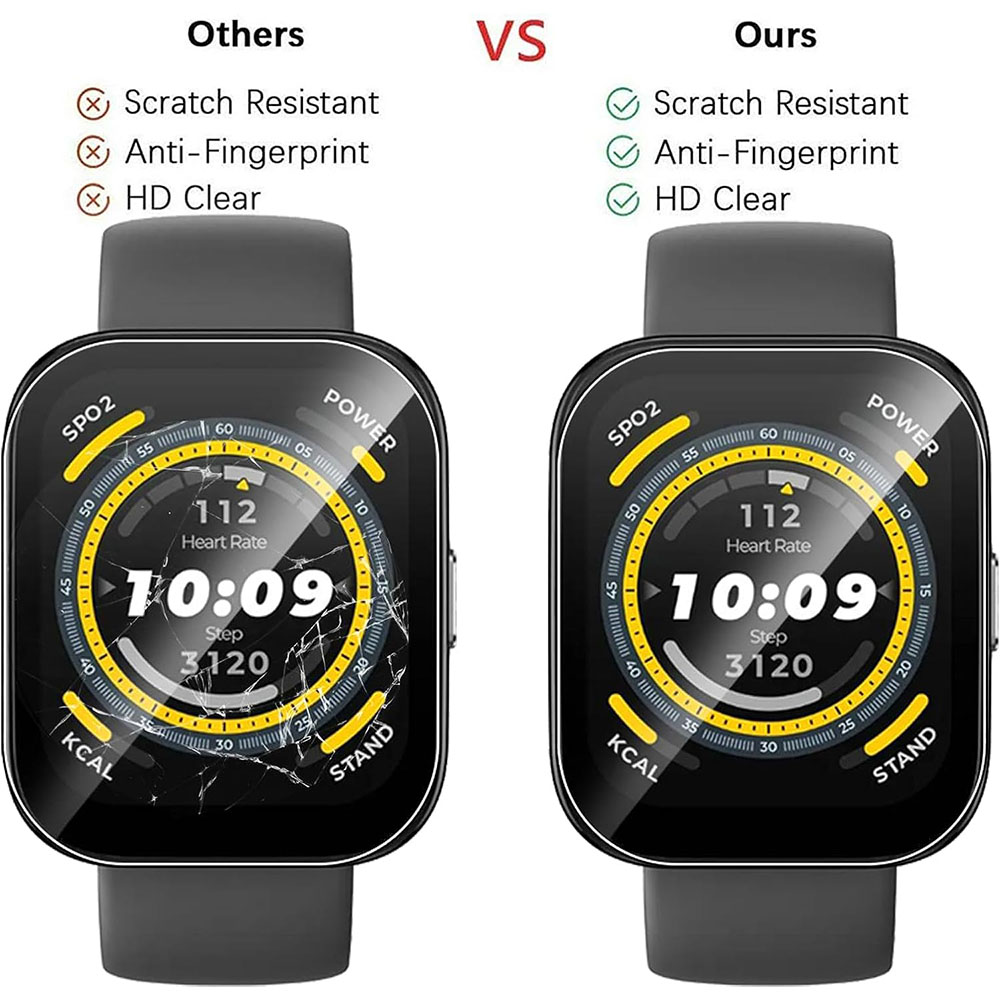 3 шт., прозрачная HD-пленка дл – обзор и цена Smartwatch Screen Film