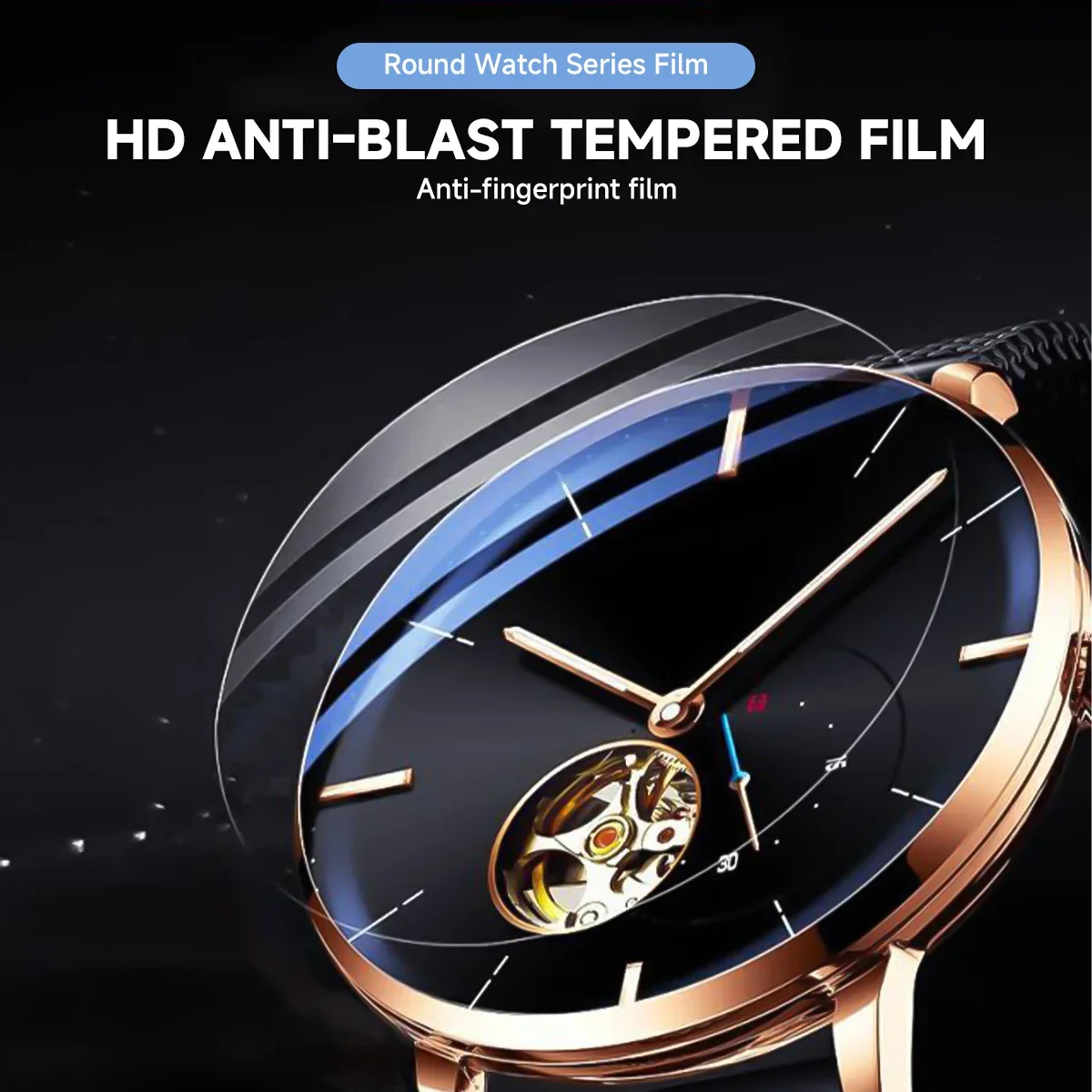 Универсальная защитная пленка  – обзор и цена Smartwatch Screen Film